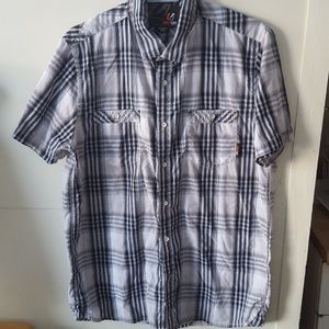 Mens plaid shirt